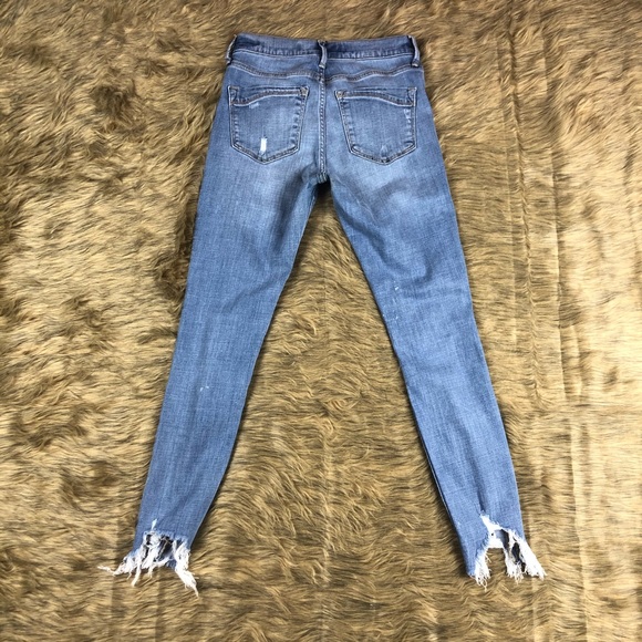 Express Mid Rise Skinny Jeans - Picture 4 of 7
